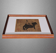 呼和浩特市书画装裱配框服务案例